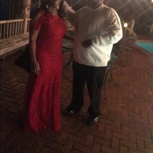 Formal mermaid fit dress